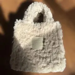 Francfranc ボアハンドバッグ