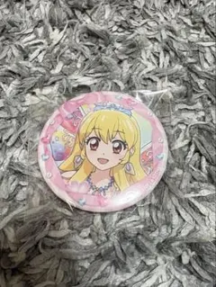 アイカツ 缶バッジ ハピクロ エンジェリーシュガー 星宮いちご ホロ