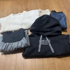 【値下げ】JenniLove UNIQLO他　140cm 冬服まとめ売り