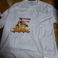 特価❗３００円❗『Ｌサイズ』グラニフプリントTシャツ2枚セット（超古着）