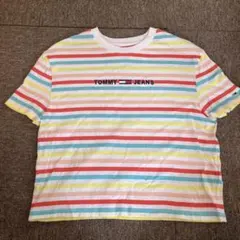 SALE！！ TOMMY JEANS ストライプ Tシャツ
