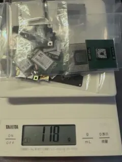 都市鉱山　CPU他　まとめ売り ジャンク品 約118g