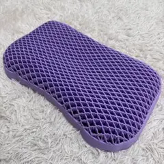 未使用】ソリエンテ南青山 姿勢矯正クッション T字 背骨枕 パープル