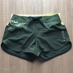 Reebok リーボック ランニングショートパンツ カーキ