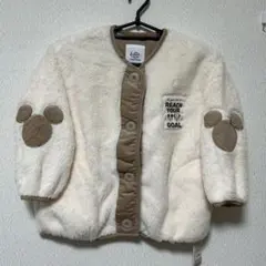 新品【Litte 】ミッキー ボアジャケット【120cm】