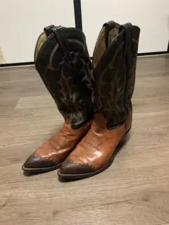 トニーラマ エキゾチックウエスタンブーツ 鮫革 カウボーイブーツ アメリカ製 トニーラマ エキゾチックウエスタンブーツ 鮫革 カウボーイブーツ