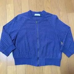 Wclosetノーカラージャケットのサムネイル