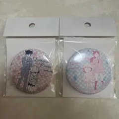 つ*す様 名探偵コナン 北栄町観光案内所 缶バッジ 工藤新一 毛利蘭 サクラ組