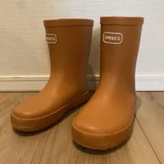 OMNES レインブーツ キャメル　 17cmのサムネイル