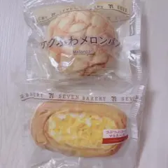 セブンイレブン Happy ハッピー くじ C賞 パンポーチ メロンパン コーン