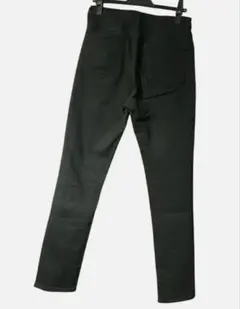 【ユニクロ】HEATTECH ブラックデニムパンツ 28（71センチ）