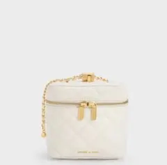 Charles & Keith Nezu ネズ キルトボクシーバッグ