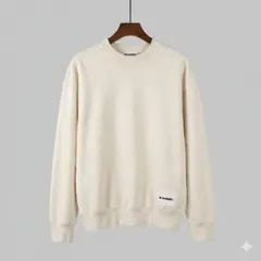 ジルサンダープラス JILSANDER スウェット S ホワイト 白 ロゴパッチのサムネイル