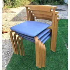 ●天童木工 椅子 イス 4脚 セット T-5348WB-ST型 天然木製フレーム 天童木工 椅子 イス T-5348WB-ST型 天然木製フレーム2脚より販売