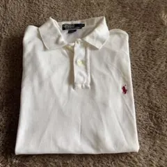 ラルフ・ローレン ホワイト ポロシャツ