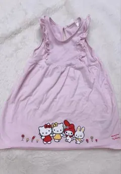 Sanrio ハローキティ マイメロディ ワンピース ピンクのサムネイル