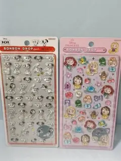 正規品！ ボンボンドロップシール プリンセス 101 mini 2枚セット♡