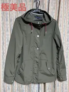 極美品　TOMMY HILFIGER オリーブ色 撥水マウンテンパーカー