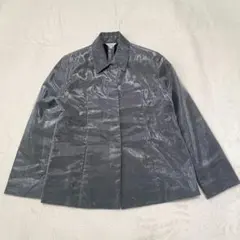 Vintage 光沢グレー カジュアルジャケットのサムネイル