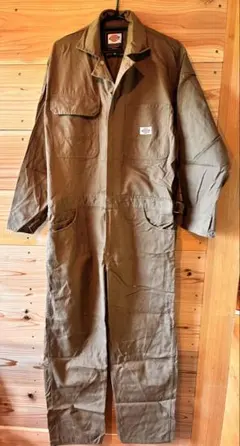 Dickies ディッキーズ つなぎ ブラウン L 09年製のサムネイル