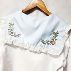 新品 シンデレラ セーラー服 刺繍 ブラウス ディズニープリンセス セーラー