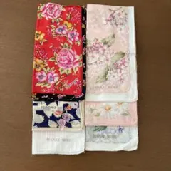 花柄ハンカチ5枚セット HANAEMORI renoma