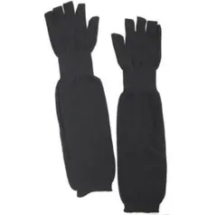 【2点セット】指出しロック ロングタイプ ブラック L