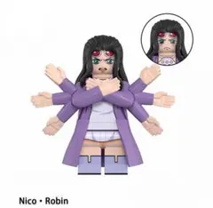 レゴ互換 ワンピース　 花花の実 ニコ ロビン　ミニフィグ 1体　21