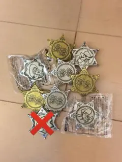 シューティングギャラリー バッジ ディズニー 8個セット