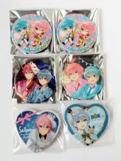 すとぷり 缶バッジ 6個セット さとみ ころん