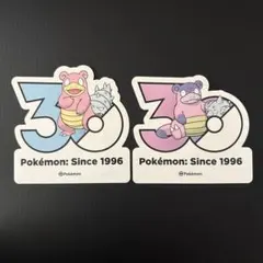 ポケモン 30周年記念 韓国 ヤドン ステッカー - メルカリ