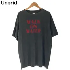 アングリッド　フェード　スミクロ　デカロゴ　レディース　プリント　Tシャツ　半袖のサムネイル