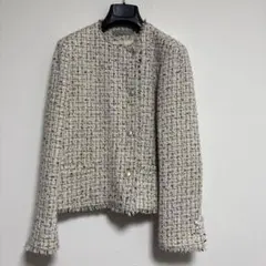 theory luxe ノーカラージャケット CHICO TWEEDのサムネイル