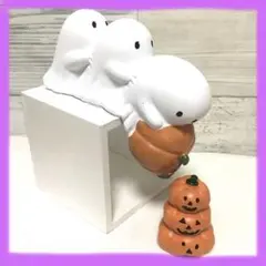 ナチュラルキッチンハロウィンオバケトリオのパンプキンリレー