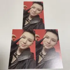 SEVENTEEN TSUTAYA 特典　トレカ　ウジ　3枚