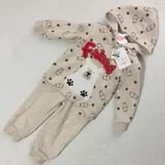 くまさん セットアップ 90cm 秋 冬 西松屋 ベビー服 なりきり