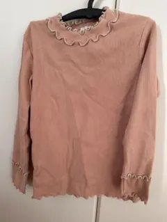 branshes フリル付き長袖カットソー 120