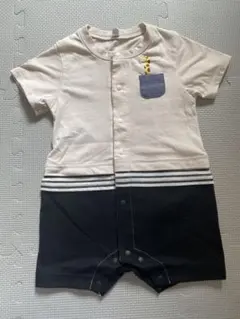 半袖ロンパース