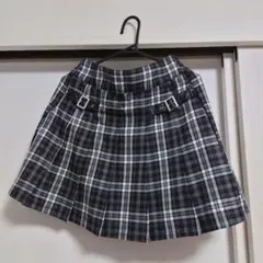 majoretty チェックスカート 黒×ピンク×白のサムネイル
