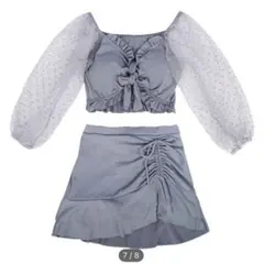 水着 レディース チュールスリーブスイムウェア 3点セット