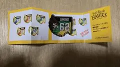 ソフトバンクホークス 海野選手　ピンバッジ62