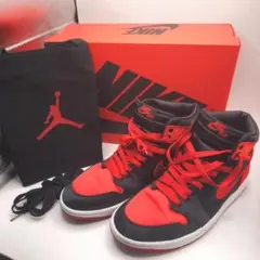 ナイキ AIR JORDAN1 RETRO HI OG 28cm トートバッグ付