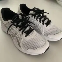 asics スニーカー ホワイト×ブラック