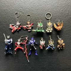 仮面ライダー龍騎 フィギュア キーホルダー 11点セット