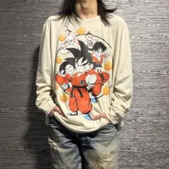 【希少】ドラゴンボール Tシャツ グレー 古着 オーバーサイズ　XXL