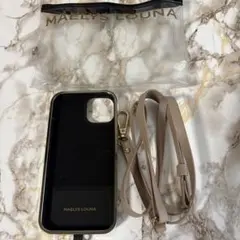 MAELY'S LOUNA スマホケース ショルダーストラップセット