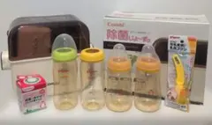 コンビ 電子レンジ 除菌 哺乳瓶 240ml ４本セット まとめ売り ピジョン