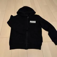 PUMA フード付きパーカー 140cm ブラック