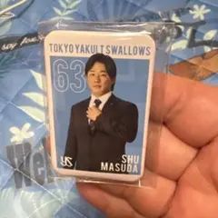 東京ヤクルトスワローズ 増田珠 缶バッジ