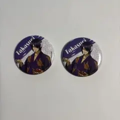 銀魂　高杉晋助　缶バッチ　2個セット